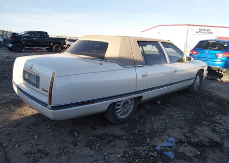 1994 Cadillac Deville Concours из США, поврежденный, VIN 1G6KF52Y8RU228425